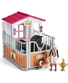 Schleich Horse Club horse box with Tori & Princess  play figure