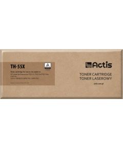 Actis TH-55X toner (replacement for HP 55X CE255X, Canon CRG-724H; Standard; 12500 pages; black)