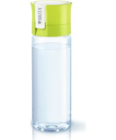 Brita Fill&Go lime green filter bottle +4filters