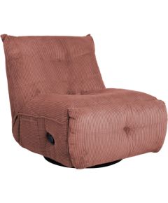 Recliner leisure chair WIN-WIN with manual mechanism, pink