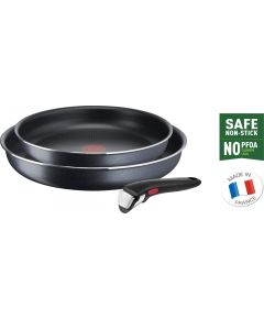 SET INGENIO XL FORCE 3 PIECES: FRYPAN 24CM/28CM+HANDLE