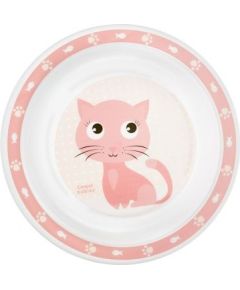 Canpol Šķivis plastmasas CUTIE ANIMALS 4/411 pink