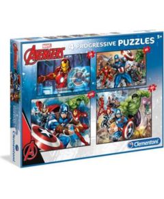 Clementoni Puzzle 20+60+100+180 The Avengers (07722)