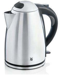 WMF Stelio 0413020012 electric kettle 1.7 L 2400 W Black, Stainless steel