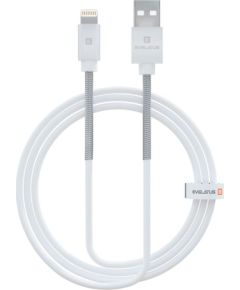 Evelatus Apple  Lightning Data Cable MFI11 1M TPE+aluminum White