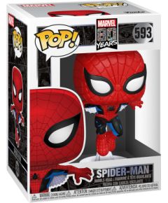 FUNKO POP! Vinila figūriņa: Marvel 80. gadadiena - Pirmā Zirnekļcilvēka parādīšanās, 9,5 cm