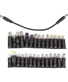 Set of DC Connectors for Notebook Batteries, 28pcs