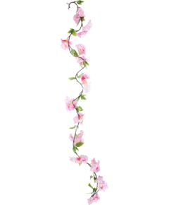 Garland FLOWERLY 1,8m blossom, pink