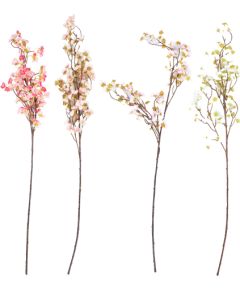 Artificial branch FLOWERLY 98cm cherry blossom, mix