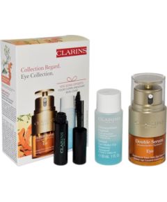 Clarins CLARINS SET (DOUBLE SERUM EYE 20ML + INSTANT EYE MAKE UP REMOVER 50ML + MASCARA SUPRA LIFT & CURL 3ML)