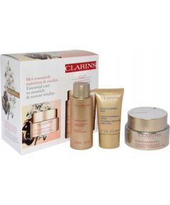 Clarins CLARINS SET (NUTRI-LUMIERE DAY CREAM 50ML + NUTRI-LUMIERE RENEWING TREATMENT ESSENCE 50 ML + NUTRI-LUMIERE NIGHT CREAM 15ML)