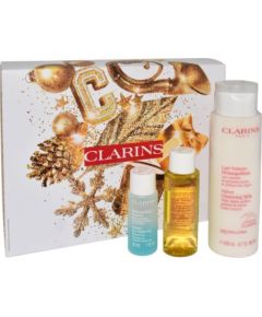 Clarins CLARINS SET (VELVET CLENSING MILK 200ML + INSTANT EYE MAKE-UP REMOVER 30ML + HYDRATING TONING LOTION 50ML)