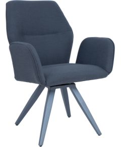 Chair COLUMBUS swivel, dark grey