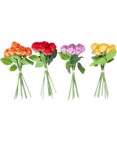 Artificial flower FLOWERLY H32cm roses, mix