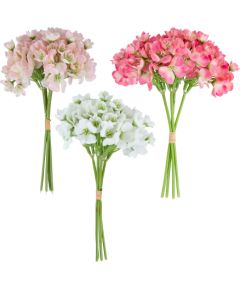 Artificial flower FLOWERLY H30cm 
snow rose, mix