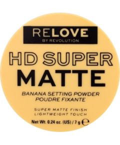 Makeup Revolution HD Super Matte / Banana Setting Powder 7g