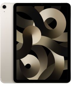 Apple iPad Air 5 10.9" 256GB WiFi + Cellular - Starlight (Atjaunināts, stāvoklis kā jauns)