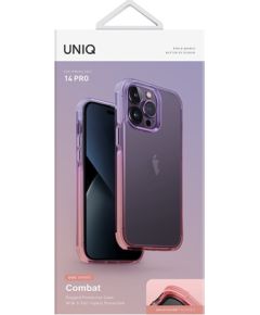 UNIQ etui Combat Duo iPhone 14 Pro 6,1" |ilila lavandas rozā