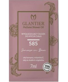 GLANTIER 585 PERFUME SHOWER OIL SAMPLE 7g - Ķermeņa dušas eļļa gludai ādai sievietēm