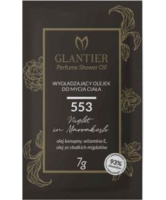 GLANTIER 553 PERFUME SHOWER OIL SAMPLE 7g - Ķermeņa dušas eļļa gludai ādai sievietēm