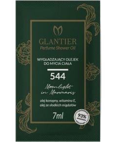 GLANTIER 544 PERFUME SHOWER OIL SAMPLE 7g - Ķermeņa dušas eļļa gludai ādai sievietēm