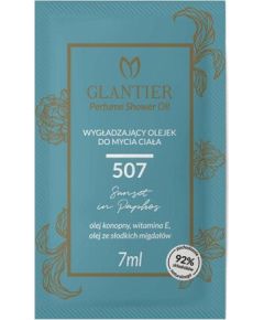 GLANTIER 507 PERFUME SHOWER OIL SAMPLE 7g - Ķermeņa dušas eļļa gludai ādai sievietēm