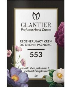 GLANTIER 553 PERFUME HAND CREAM SAMPLE 2 ML - Atjaunojošs roku krēms sievietēm