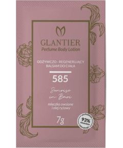 GLANTIER 585 PERFUME BODY LOTION SAMPLE 7g - Barojošs un atjaunojošs ķermeņa losjons sievietēm