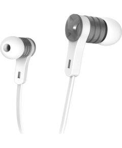 Hama 00184136 Intense Headphones In-Ear White austiņas ar vadu austiņas ar vadu