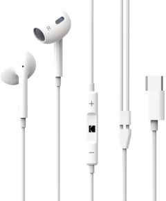 Kodak 210+ USB-C Earphones austiņas ar vadu austiņas ar vadu