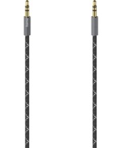 Hama 00205129 Audio Cable 0.75 m 3.5mm Black/Grey