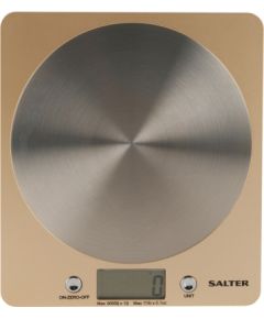 Salter 1036 OLCFEU16 Olympic Disc Electronic Digital Kitchen Scales Gold Virtuves svari