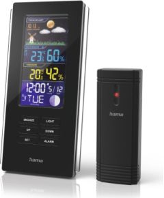 Hama 00186312 Weather station Color Edge Meteoroloģiskā stacija