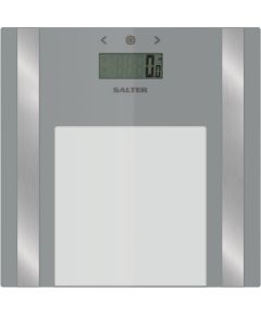 Salter 9158 SV3R Ultra Slim Glass Analyser Scale silver Ķermeņa svari