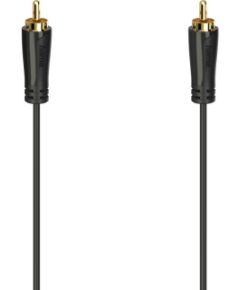 Hama 00205148 Video Cable, RCA plug - RCA plug, gold-plated 1.5m