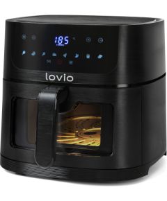 Lovio LVAF002BK PureFry XL Smart 6L Black Gaisa fritieris