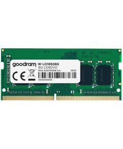 Goodram W-LO16S08G memory module 8 GB 1 x 8 GB DDR3 1600 MHz