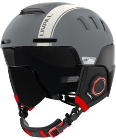 Livall RS1 Bluetooth PTT Alert SOS Ski Helmet Grey M