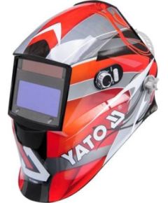 Yato YT-73921 welding mask/helmet Welding helmet with auto-darkening filter Black, Red, Silver