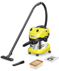 Sausās un mitrās tīrīšanas putekļsūcējs Karcher WD 4-18 S Dual