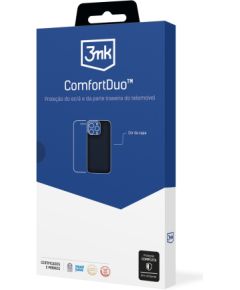 Case and protective glass set 3mk ComfortDuo Matt Black Samsung S721 S24 FE