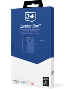 Case and protective glass set 3mk ComfortDuo Clear Samsung S928 S24 Ultra