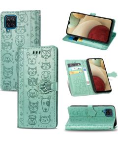 Case Cat-Dog Samsung A165 A16 4G/A166 A16 5G green