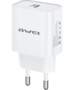 Сетевая зарядка Awei PD61-EU 20W USB-C белая