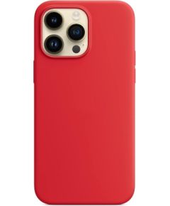 Mag Silicone Case Apple iPhone 16 red