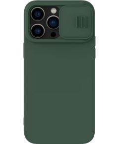 Case Nillkin CamShield Silky Silicone Apple iPhone 15 Pro Max dark green