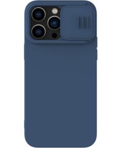 Case Nillkin CamShield Silky Silicone Apple iPhone 15 Pro Max dark blue