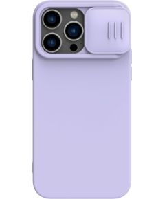 Case Nillkin CamShield Silky Silicone Apple iPhone 15 Pro light purple