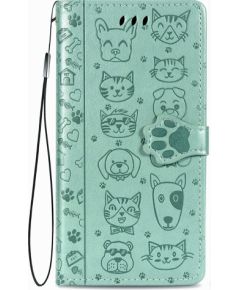 Case Cat-Dog Samsung A356 A35 5G green