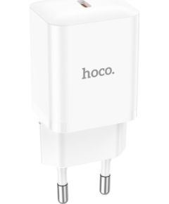 Сетевая зарядка Hoco N27 PD20W белая